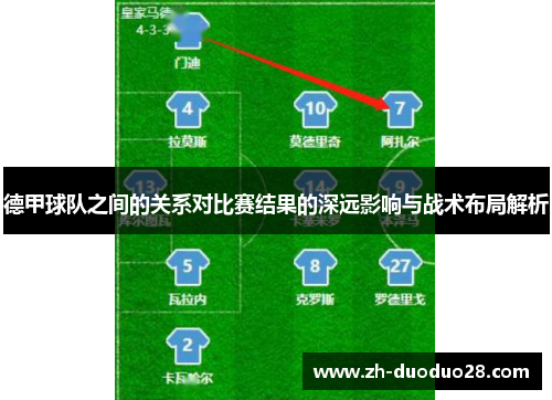 德甲球队之间的关系对比赛结果的深远影响与战术布局解析